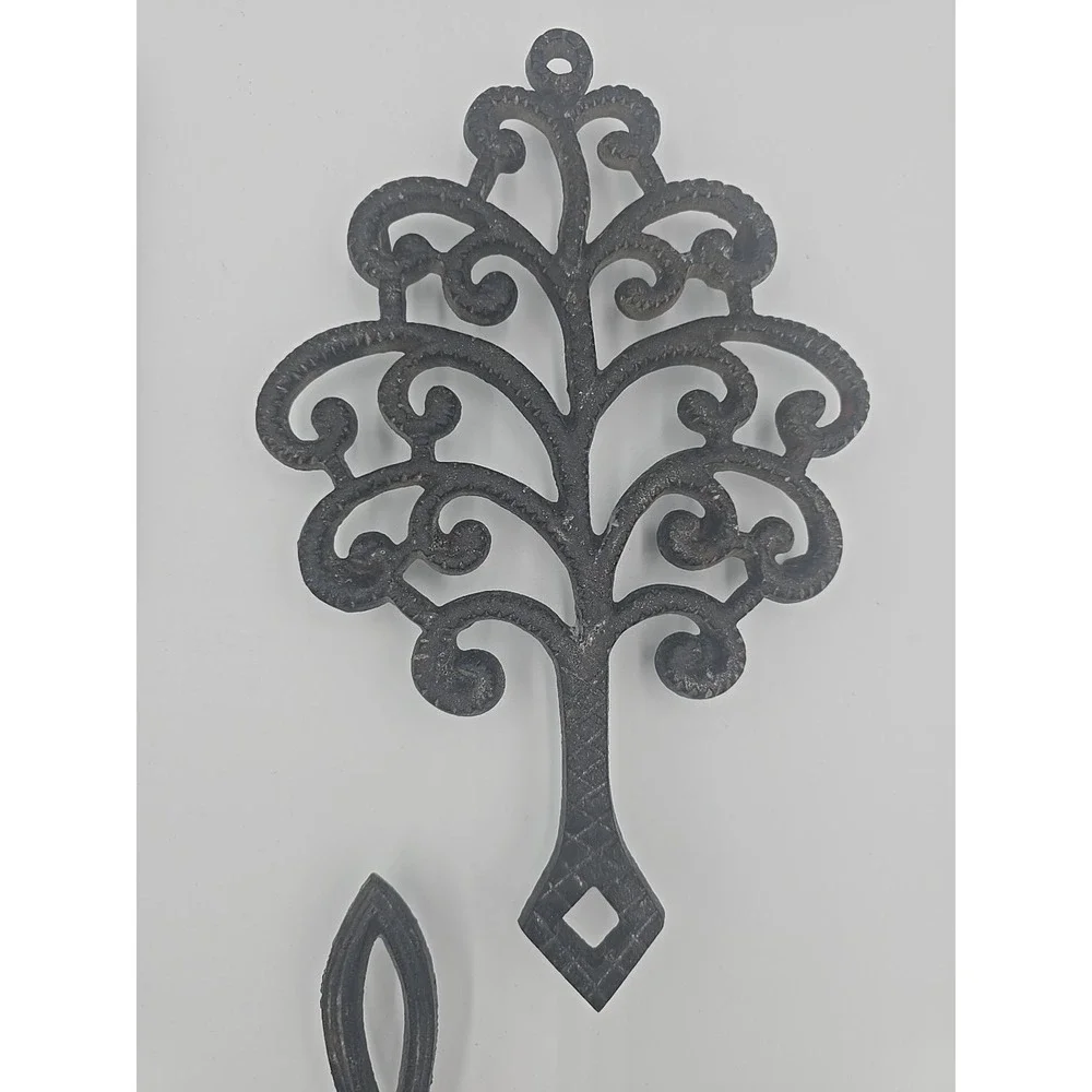 Vintage Wilton Cast Iron‎ Wall Hanging Trivets Lot of 4, Decorative Kitchenware